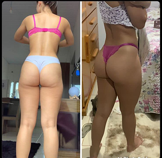 Foto de Milena Santos, aluna da Natflix Fitness